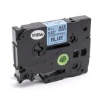 Vhbw cassette de ruban d'?criture 6mm noir sur bleu extra fort pour imprimantes brother p - touch 1000, ...