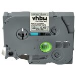 Vhbw cassette de ruban pour imprimante d'étiquettes 12mm noir sur blanc compatible avec brother pt e300, ... Vhbw cassette de ruban pour imprimante d'étiquettes 12mm noir sur blanc compatible avec brother pt e300, ...