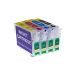 Vhbw ciss cartouche vide pour imprimante en lot b / c / m / y avec puce pour epson stylus office bx300, ... Vhbw ciss cartouche vide pour imprimante en lot b / c / m / y avec puce pour epson stylus office bx300, ...