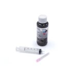 Vhbw encre de rechange noir 100ml dye pour hp, epson, canon, brother, dell, samsung, lexmark, olivetti, ...
