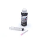 Vhbw encre de recharge compatible avec epson imprimante - encre rechargeable dye noir, 100ml