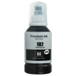 Vhbw encre de recharge remplacement pour epson c13t03r140, 102 black pour imprimante - encre rechargeable ...