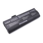 Vhbw li - ion batterie 6600mah (11. 1v) noir pour laptop notebook fujitsu - siemens amilo a1640, a1667, ...