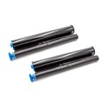 Vhbw pack de 2 papier thermique compatible avec egt galeo 2610, 4000, 4000 series imprimante fax - rouleaux ...