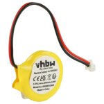 Vhbw pile bios compatible avec advent 4212, 4211 pc, ordinateur notebook (200mah, 3v, li - ion)