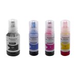Vhbw recharges d'encre (y / m / c / b) p. ex. compatible avec imprimantes canon pixma g3510, g2510, g1510 ...
