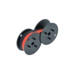 Vhbw rouleau d'encre noir - rouge compatible avec triumph - adler twen 131, 1218 calculatrice imprimante, ...