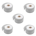 Vhbw rouleaux d'étiquettes, lot de 5x pièces 51mm x 89mm compatible avec dymo labelwriter 450, 450 duo, ... Vhbw rouleaux d'étiquettes, lot de 5x pièces 51mm x 89mm compatible avec dymo labelwriter 450, 450 duo, ...