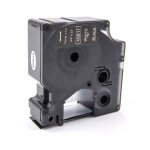 Vhbw ruban compatible avec dymo 2000, 5000, 5500 imprimante d'tiquettes 19mm blanc sur noir