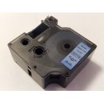Vhbw ruban compatible avec dymo labelwriter duo, duo 400, duo 450 imprimante d'tiquettes 24mm noir sur ...