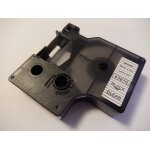 Vhbw ruban compatible avec dymo labelwriter duo, duo 400, duo 450 imprimante d'tiquettes 6mm noir sur ...