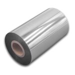 Vhbw ruban de transfert thermique permanent noir 110mm 300m pour imprimantes, imprimantes d'�tiquettes ...