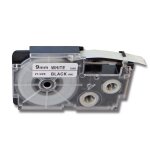 Vhbwâ® label tape cartouches cassette ruban à écrire 9mm pour casio kl - 8200, kl - c500, kl - p1000 ... Vhbwâ® label tape cartouches cassette ruban à écrire 9mm pour casio kl - 8200, kl - c500, kl - p1000 ...