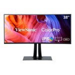 Viewsonic colorpro vp3881a - ecran led avec commutateur kvm - incurv� - 1 ports - 38  (37. 5  visualisable) ...