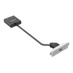 Vision techconnect 3 - kit plaque modulaire avec connecteurs enclenchables et câbles - usb de type c ... Vision techconnect 3 - kit plaque modulaire avec connecteurs enclenchables et câbles - usb de type c ...