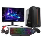 Vist astro pc gaming ryzen 5 8600g ai - ram 32go - amd radeon 760m - ssd 1 to - wifi - lcd 24 180hz - ...