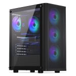 Vist pc gaming ryzen 7 5700x - ram 32go - rx 9060 xt - ssd 1to m. 2 - wifi - windows 11 pro