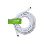 Vivanco ps l 718 - cble d'antenne - connecteur iec (m) pour connecteur iec (f) - 10 m - double blindage ...