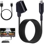 Vornixorsarlshop - convertisseur p�ritel vers hdmi c�bles, adaptateur peritel scart vers hdmi avec 1080p ...