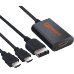 Vornixorsarlshop - sega dreamcast vers hdmi adapteur avec c�ble hdmi 150cm - compatible pal ntsc pour ...