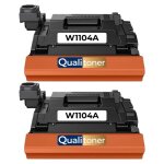 W1104a 104a lot de 2 tambours image compatibles pour hp neverstop 1000a 1000n 1000w mfp1200a 1200n 1200nw ...