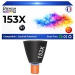 W1530x 153x toner noir compatible pour hp laserjet tank 1020w 1502w 2502dw mfp 1005w 1602w 2602sdw avec ...