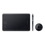Wacom intuos pro petite - numriseur - droitiers et gauchers - 16 x 10 cm - multitactile - lectromagntique ...