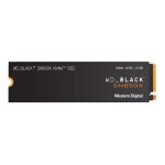 Wd black sn850x nvme ssd wdbb9g0020bnc 2to disque dur interne pci express 4. 0 (nvme) noir
