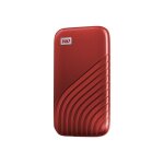 Wd my passport ssd wdbagf0020brd 2to disque dur externe portable usb 3. 2 gen 2 rouge