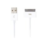 We - c�ble de chargement / de donn�es - apple dock m�le pour usb m�le - 1 m - blanc - pour apple ipad ...