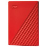 Western digital my passport disque dur externe 2 to 2. 5  3. 2 gen 1 (3. 1 gen 1) rouge