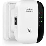 Wifi rpteur wifi booster 300mbps 2, 4 ghz extenseur sans fil amplificateur de signal du rseau avoir ...