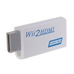 Pour wii vers hdmi 2 hdmi full hd fhd 1080p convertisseur adaptateur 3. 5mm sortie audio tv