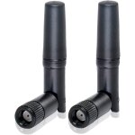 Wlan antenna rp - sma plig dial band 2. 4ghz 5. 8ghz mimo mini antenna for router pc wifi pc adapter ...