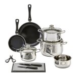 Wmf kochgeschirr - set diadem plus silber 10 - tlg. (3201001275)
