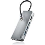 Wonder dock 8 hub 8 en 1 usb - c a hdmi / usb 3. 0 / rj45 / lector sd / pd 60w[z942]