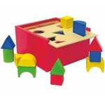 Woodyland woodyland 102190001 - commutateur kvm - 16 x 16 cm didactique toys trieur de forme box (20 ...