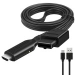 Wprospects - cble convertisseur compatible wii vers hdmi, 2hdmi pour cran de moniteur hdtv, adaptateur ...