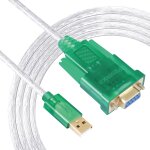 Wqd - câble adaptateur port série ordinateur usb vers rs232 femelle db9 1, 8m avec puce pl2303gt, pour ... Wqd - câble adaptateur port série ordinateur usb vers rs232 femelle db9 1, 8m avec puce pl2303gt, pour ...
