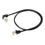 Wqd - cble ethernet rj45 cat8, mle vers mle, cble rseau cat8 haut dbit, 40 gbit / s, 2000 mhz, ...
