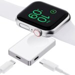Wqd - chargeur apple watch, chargeur rapide portable pour iwatch, station d'accueil magntique sans fil ...