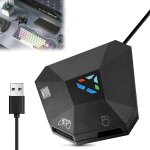 Wqd - convertisseur clavier et souris, adaptateur usb pour console ps4 / ps3 / xbox 360 / xbox one