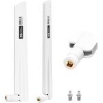Wqs - 5g 4g antenne lte 18dbi intrieur omnidirectionnelle sma / ts9 mle sans fil signal wifi antenne ...