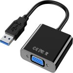 Wqs - adaptateur usb vers vga, adaptateur usb 3. 0 vers vga full hd 1080p adaptateur multi - écran mâle ... Wqs - adaptateur usb vers vga, adaptateur usb 3. 0 vers vga full hd 1080p adaptateur multi - écran mâle ...