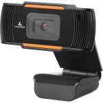 Wqs - fhd webcam - avec microphone intgr, cble usb, hauteur ajustable, rsolution 1080p fhd