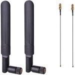 Wqs - hcm82 2 x 2, 4 ghz 8dbi 5ghz 5. 8ghz dual band wifi rp - sma versare sans amped omnidirectionnelle ...