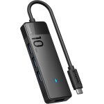 Wqs - hub usb 3. 2 avec 4 ports usb a, hub adaptateur usb avec cble 50cm, 10gbps hub ultra fin pour ...