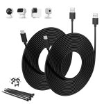 Wwp - cble usb c pour sony ps5 controller 3m 2pack, long cable usbc de chargeur pour xbox series x / ...
