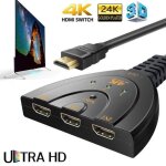 Xcsource hdmi switch 4k 3 - port hdmi splitter cable hdmi c�ble commutateur prend 4k