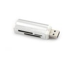 Xeju all in 1 usb2. 0 multi memory card reader for sd sdhc tf m2 memory stick silver Xeju all in 1 usb2. 0 multi memory card reader for sd sdhc tf m2 memory stick silver